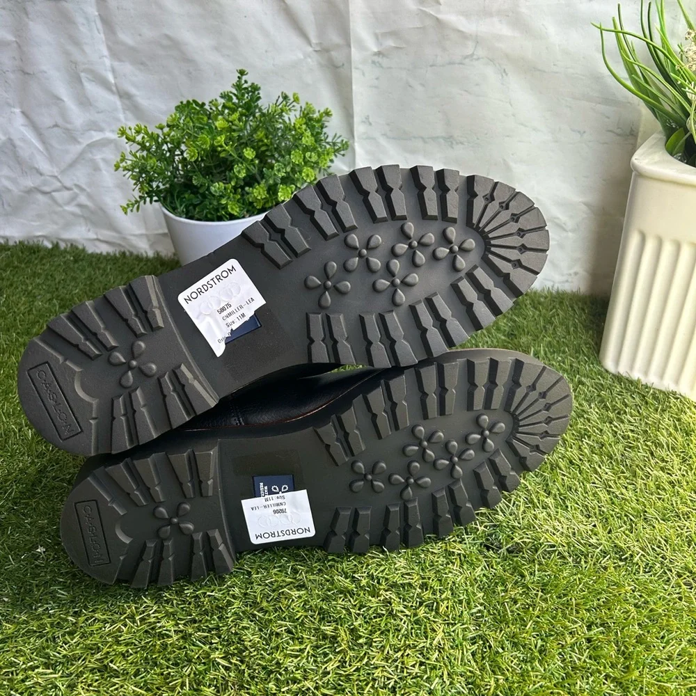 Caslon🍁black waterproof Leather Chelsea Boots size 11women Brand New - Picture 16 of 16